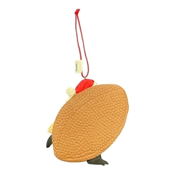 Vintage Football Player Santa Christmas Ornament NFL Fans Gift Xmas Decor - Picture 2 of 2